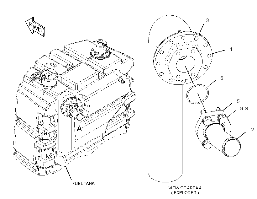 VALVE GP-FUEL SHUTOFF 2718741 CAT
