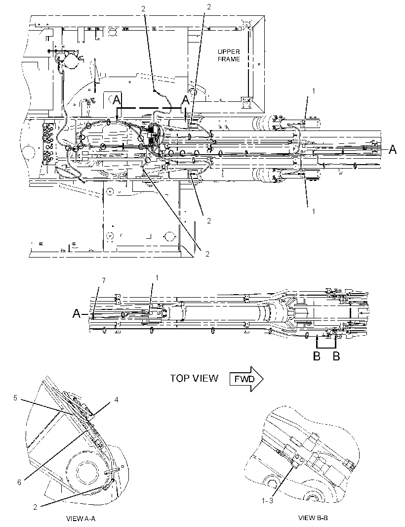 Трубопроводы смазки 2807755 CAT