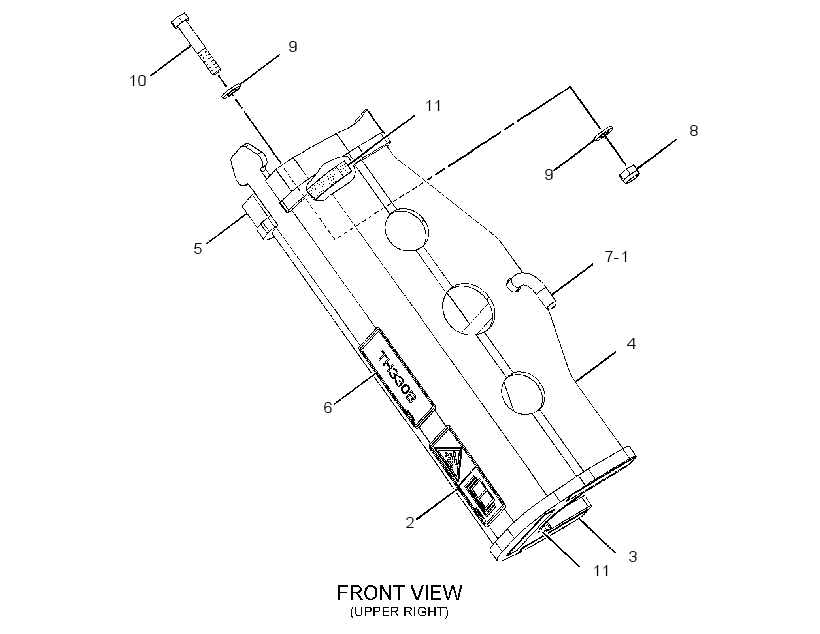 BRACE GP-CYLINDER 2503179 CAT