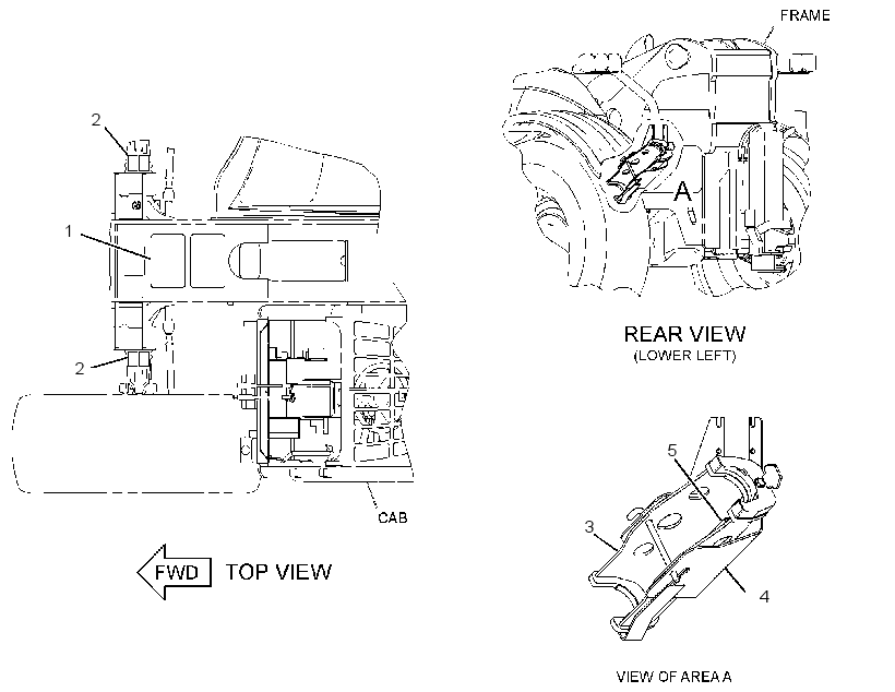 BRACE GP-CYLINDER 2503178 CAT