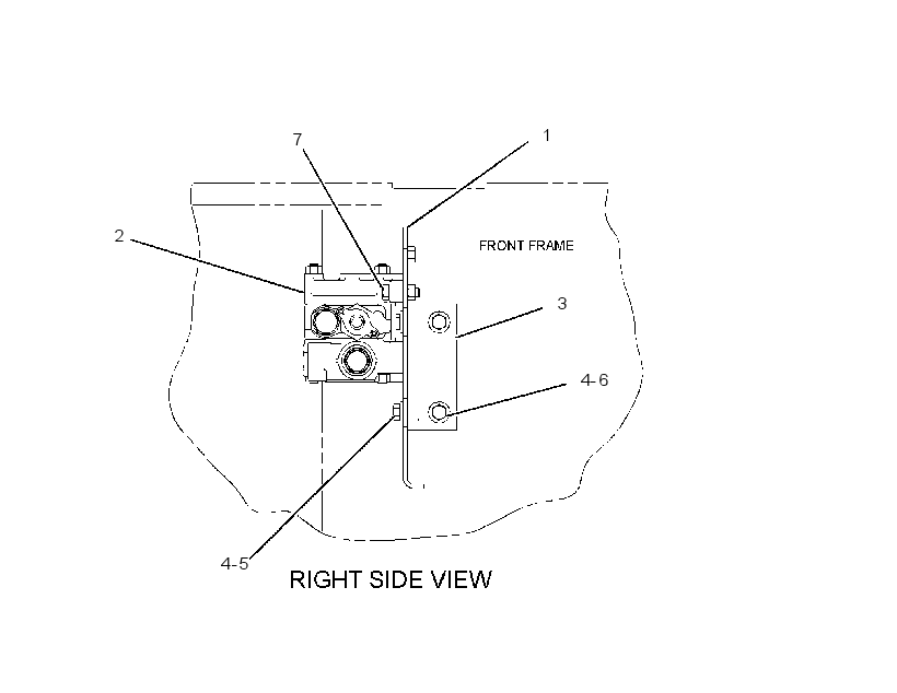 MOUNTING GP-CONTROL VALVE 1213184 CAT