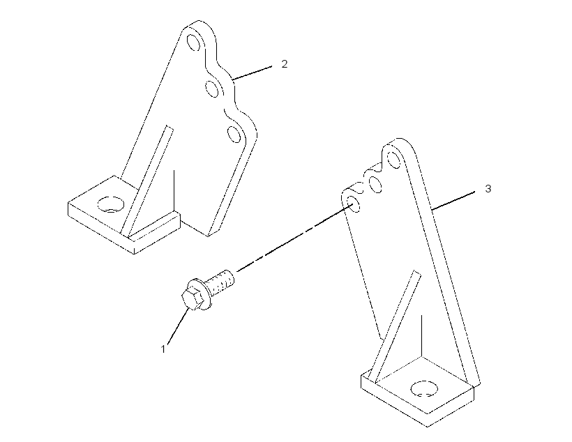 MOUNTING GP-BRACKET 2949590 CAT