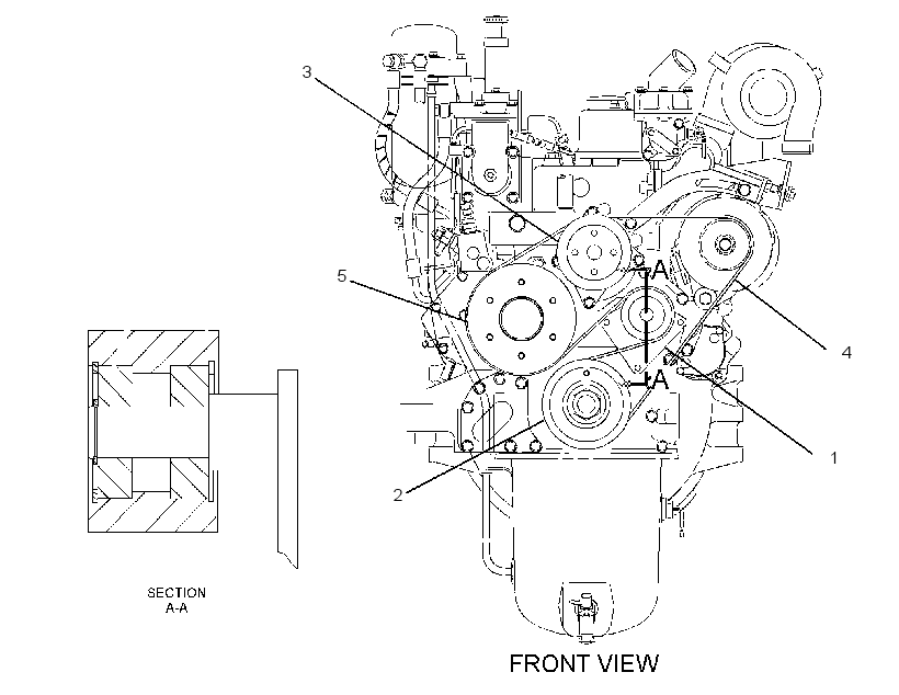 PULLEY GP-ENGINE 2396664 CAT