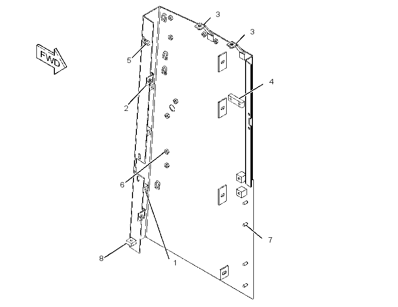 PANEL GP-RADIATOR GUARD 2721085 CAT