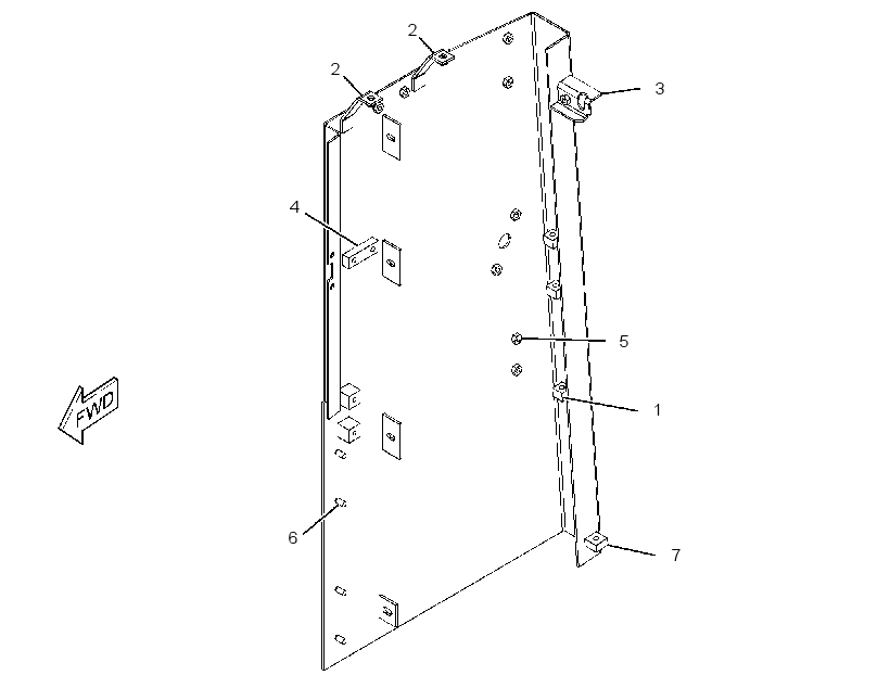 PANEL GP-RADIATOR GUARD 2721087 CAT