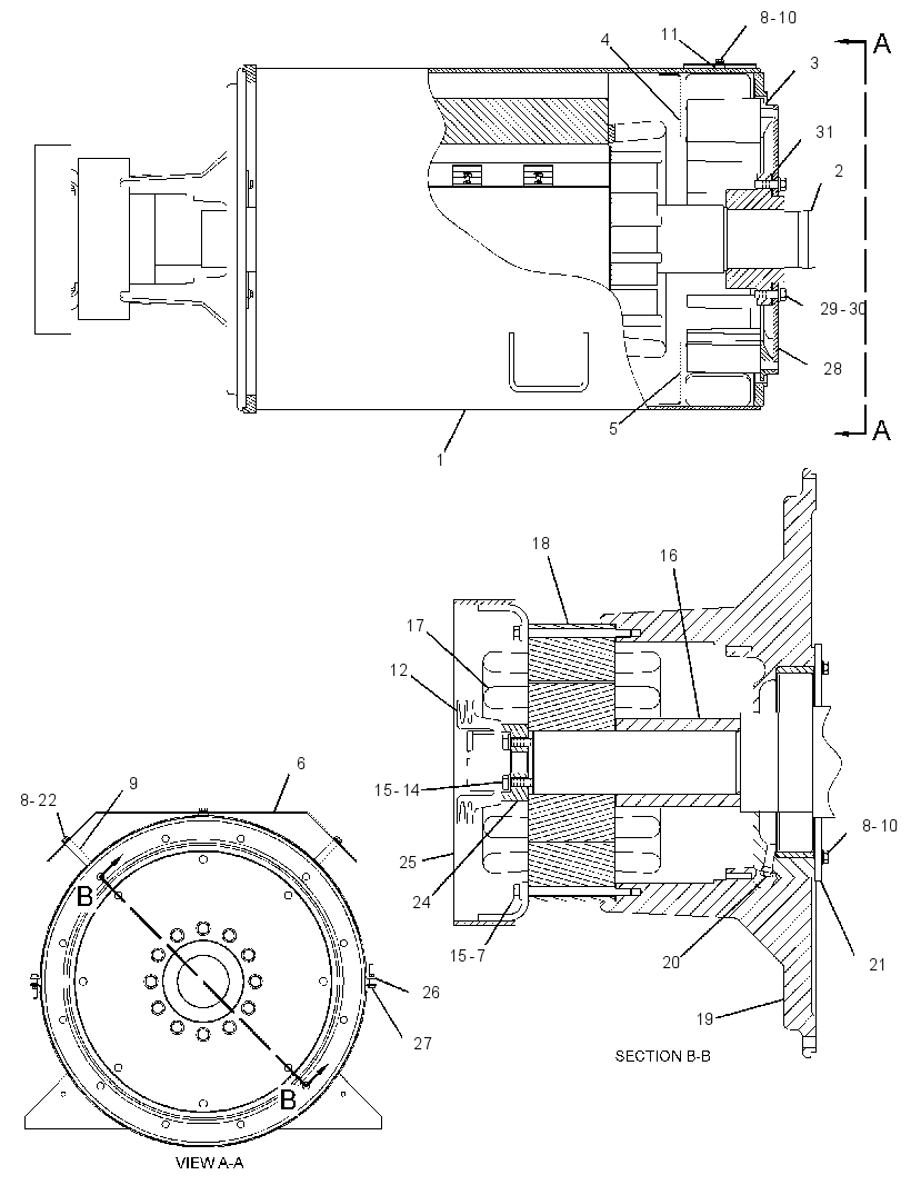Генератор 1415542 CAT