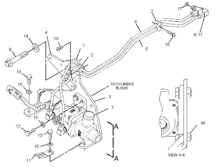 VALVE & MTG GP-AIR SHUTOFF 2948057 CAT