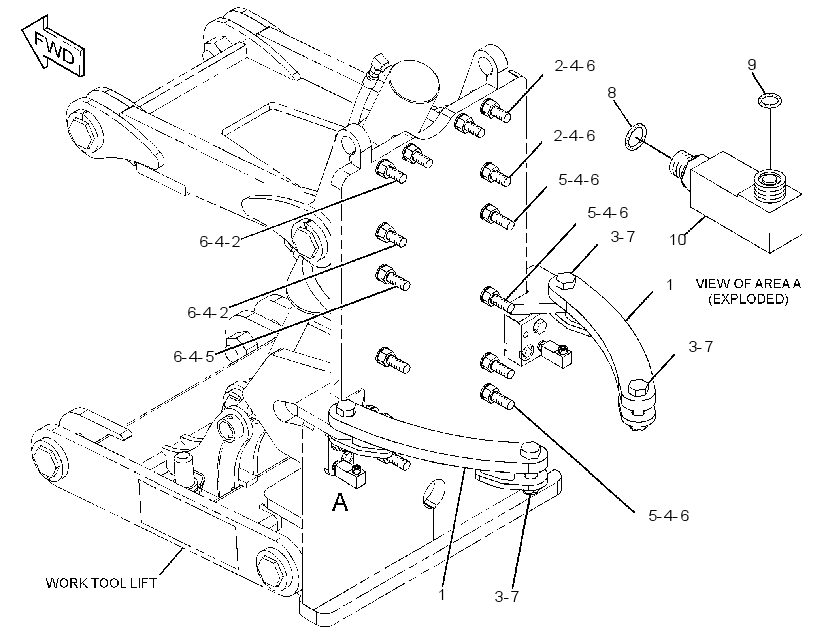 BRACE GP 1732775 CAT