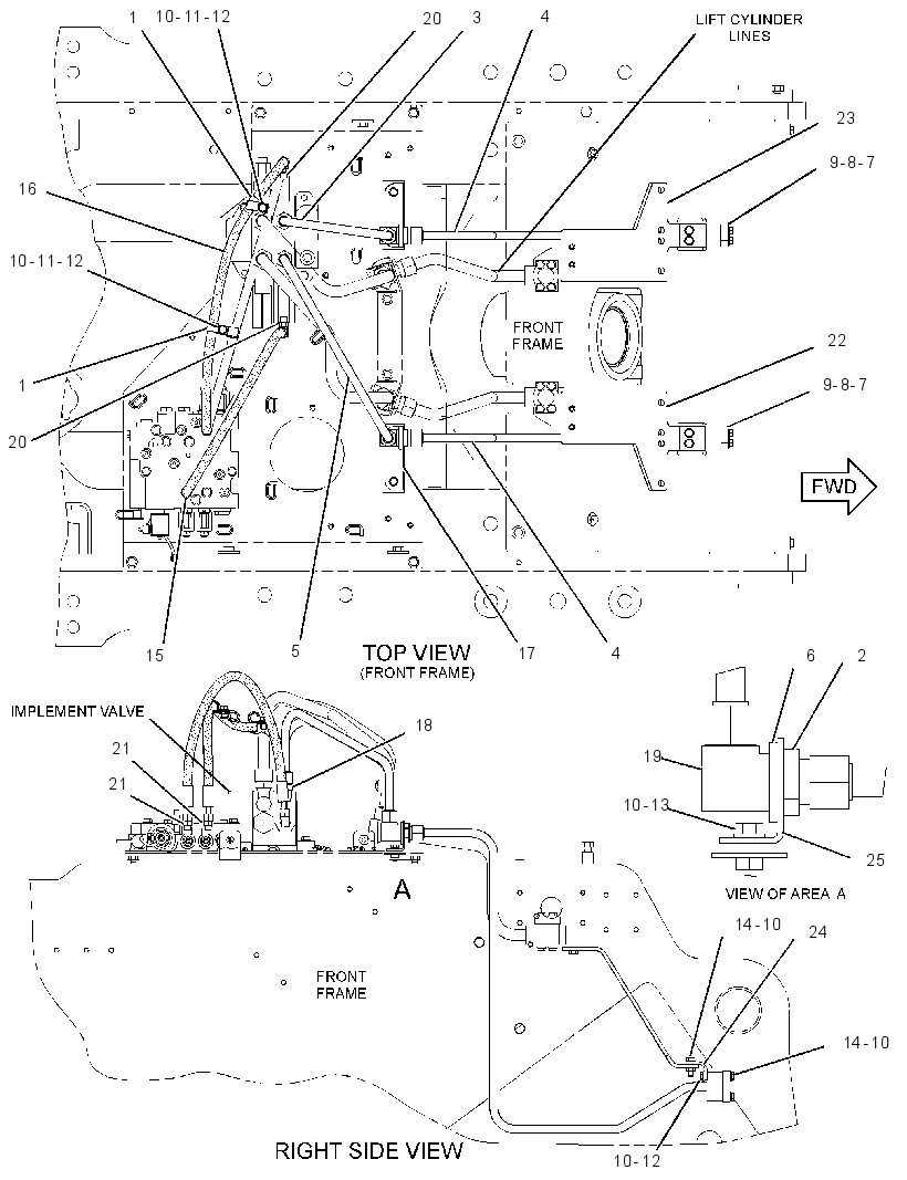 HYDRAULIC AR-2 VALVE 2Q8676 CAT