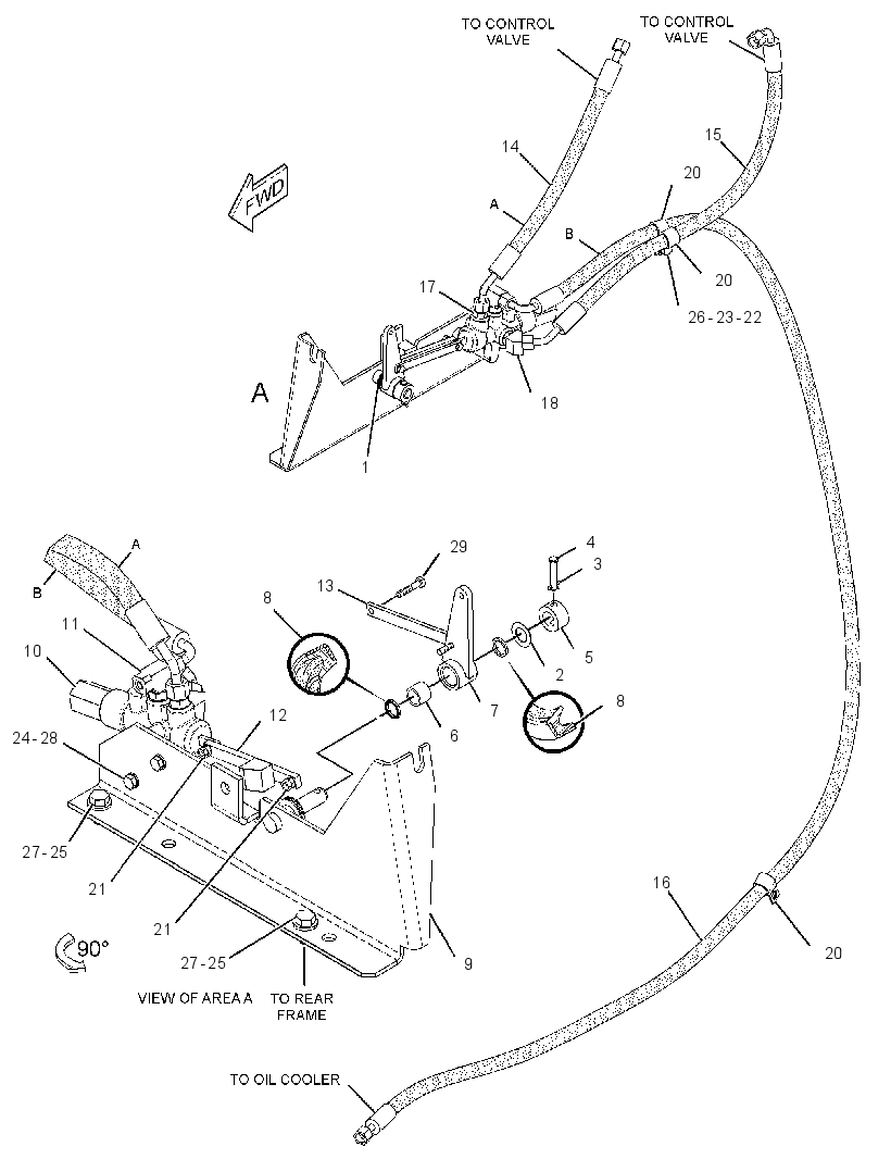 VALVE & MTG GP-BRAKE CONTROL 2505830 CAT