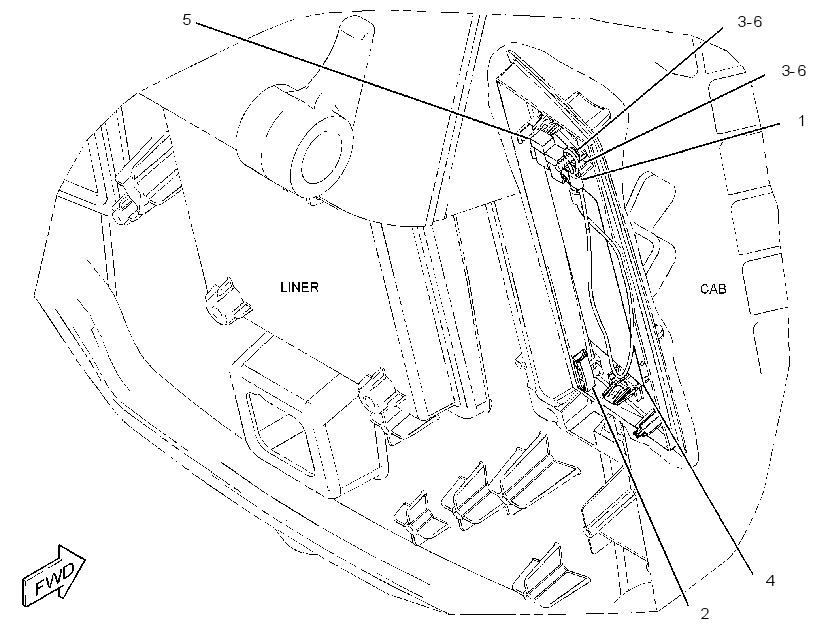 COVER GP-FUSE PANEL 2584144 CAT