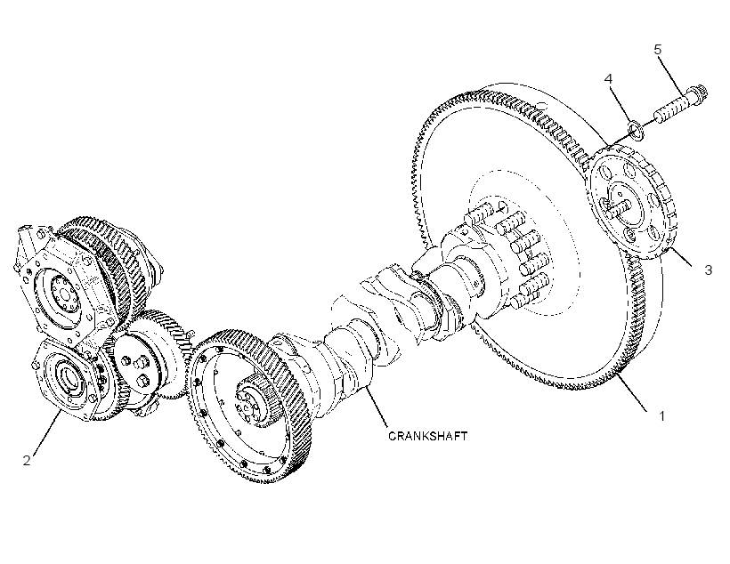 CONVERSION AR-CRANK ROTATION 1166893 CAT