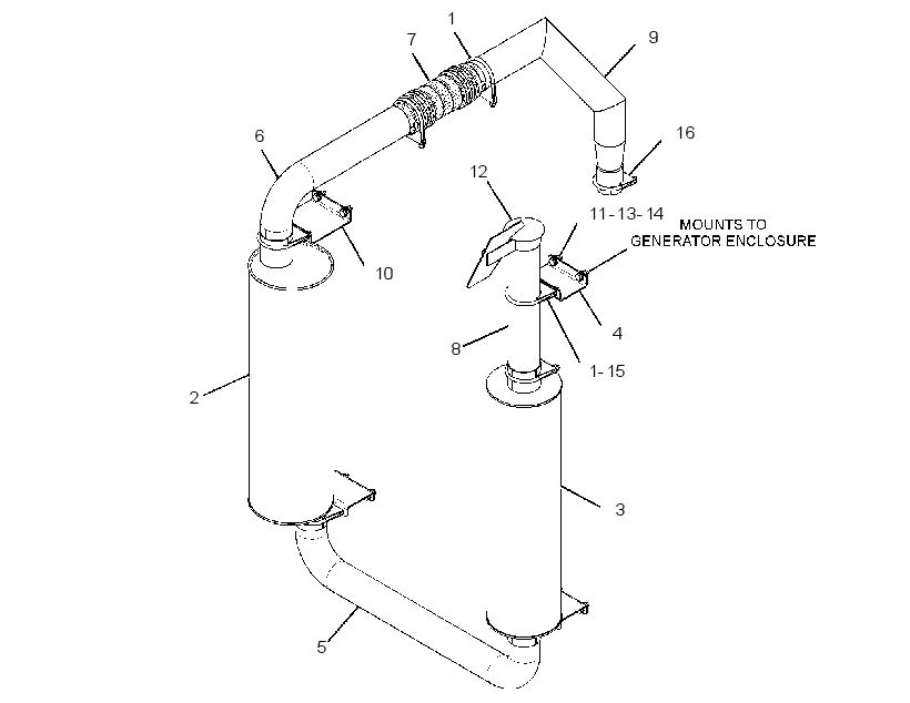 SILENCER GP 2679593 CAT