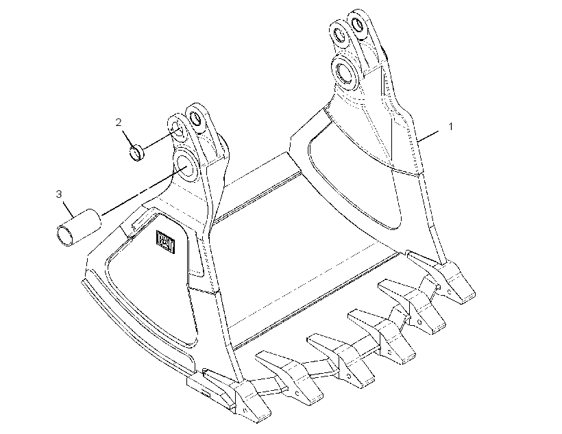 BOWL & BEARING AS-BUCKET 2420556 CAT