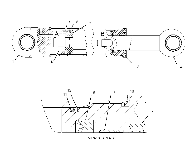 CYLINDER GP-SWING BOOM 2935360 CAT