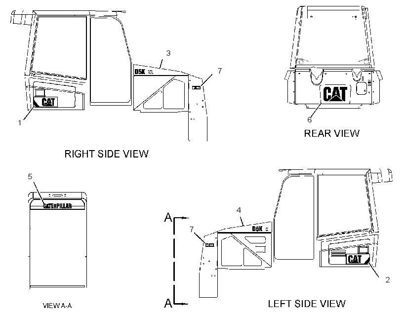 Плёнка 2447391 CAT