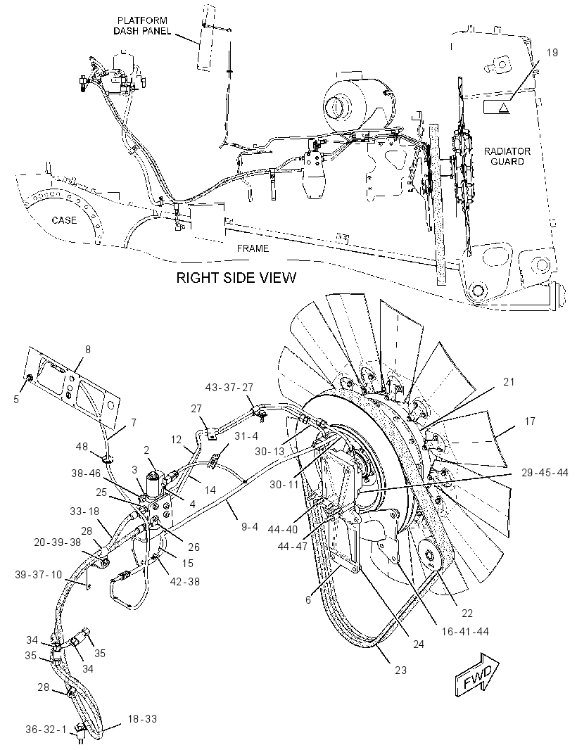 FAN AR-REVERSIBLE 2886629 CAT