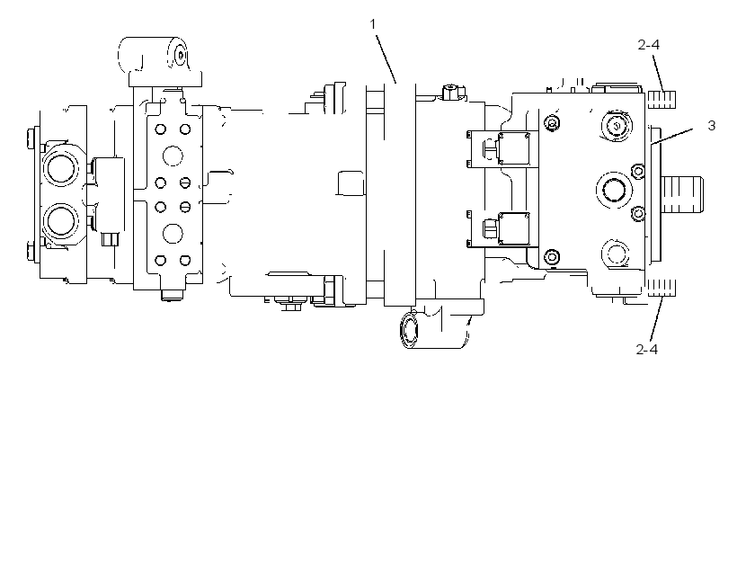PUMP & MTG GP-ALL WHEEL DRIVE 2318159 CAT