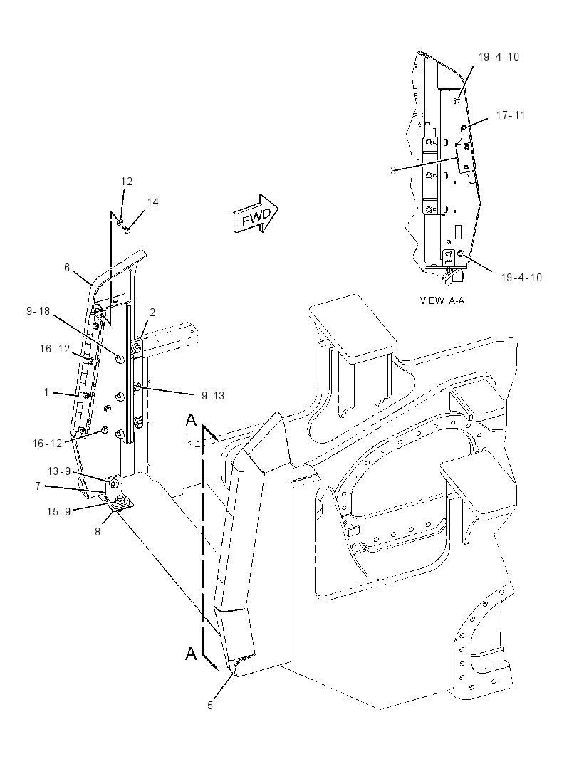 GUARD GP-ENGINE 2719064 CAT