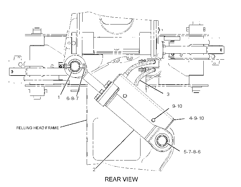 CYLINDER & LINES GP-TILT 3017382 CAT