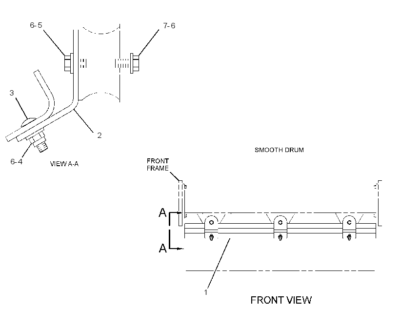 SCRAPER GP-DRUM 2922448 CAT
