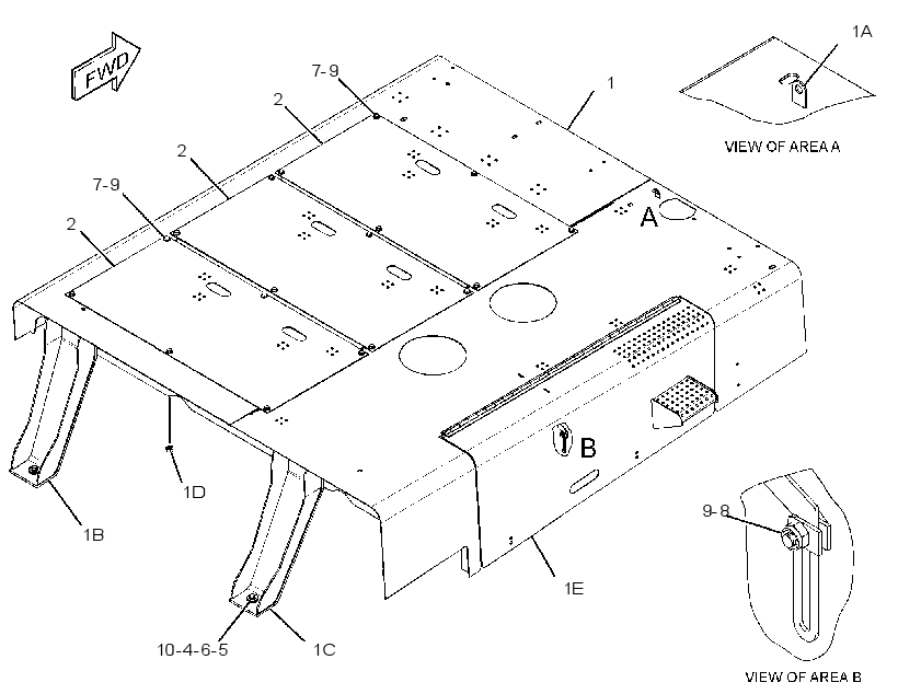 HOOD GP-TRUCK 2732399 CAT
