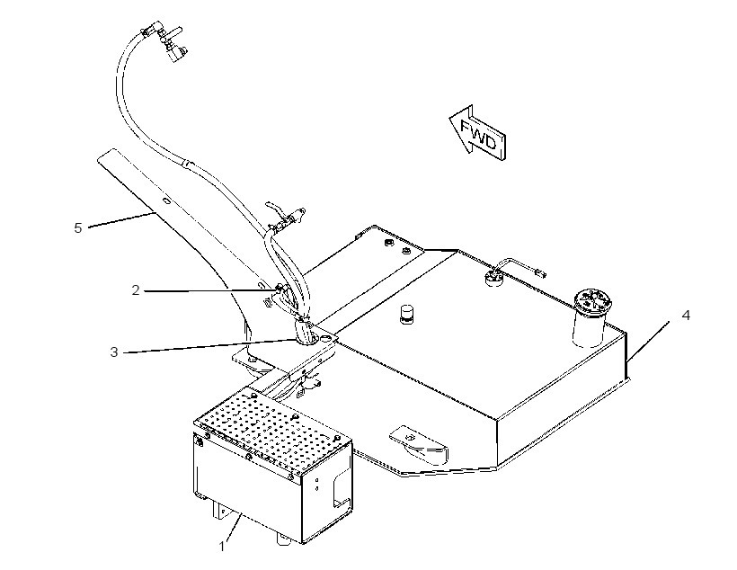 HEATER AR-FUEL 2836489 CAT