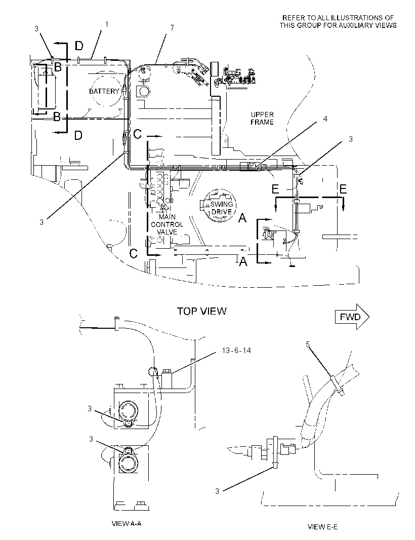 WIRING GP-BOOM FLOAT 2452075 CAT