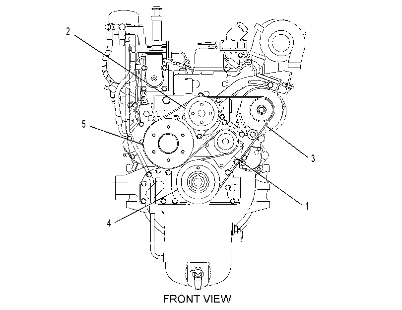 PULLEY GP-ENGINE 2552876 CAT