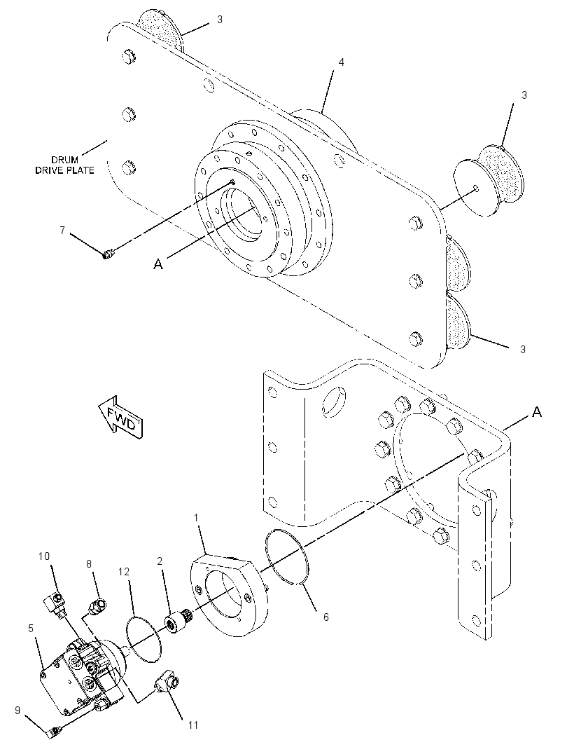 DRIVE GP-DRUM 2915467 CAT