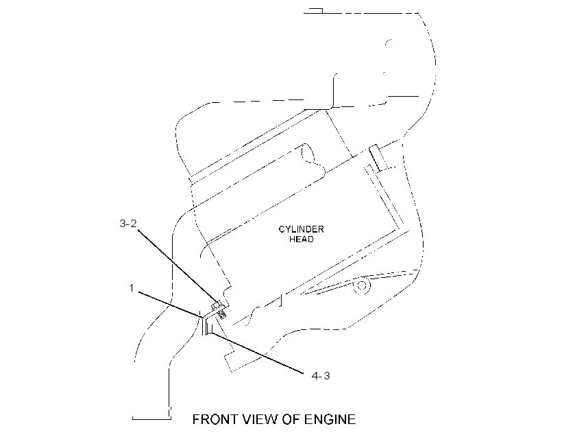 SUPPORT GP-ENGINE OIL LINES 3818697 CAT