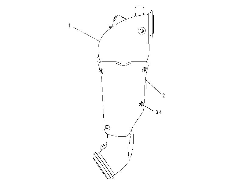 BODY GP-COMBUSTION 2820257 CAT