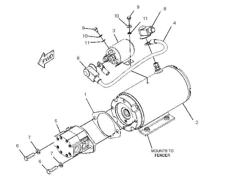 PUMP GP-ELECTRIC DRIVE 2867950 CAT