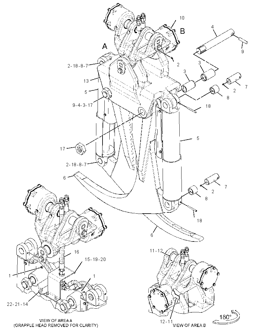HEAD GP-GRAPPLE 2660051 CAT