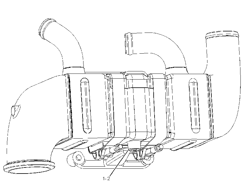 COOLER GP-CLEAN GAS INDUCTION 2861156 CAT