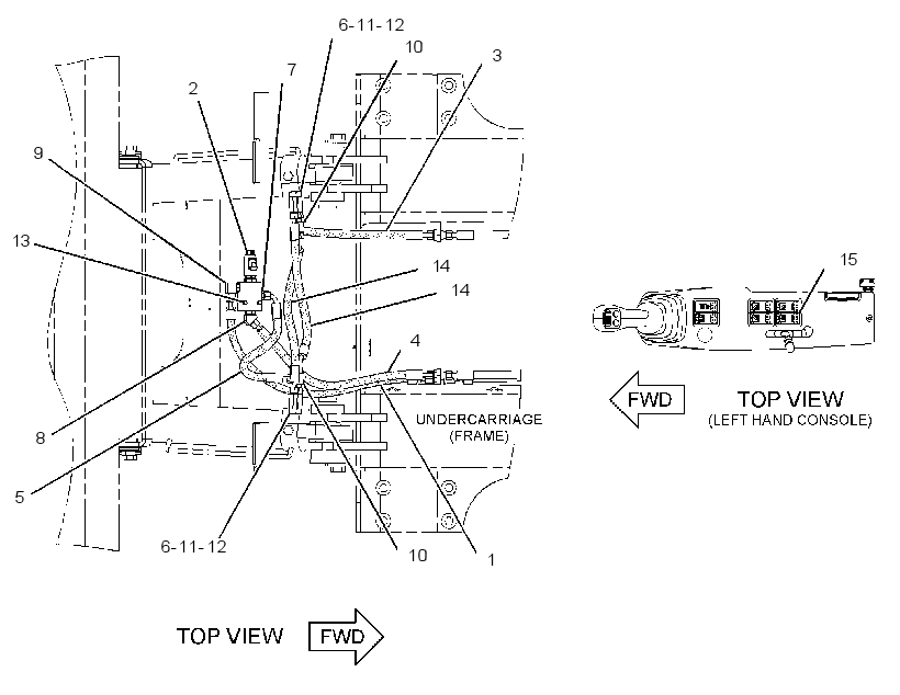 LINES GP-BLADE CYL & VALVE 2542582 CAT