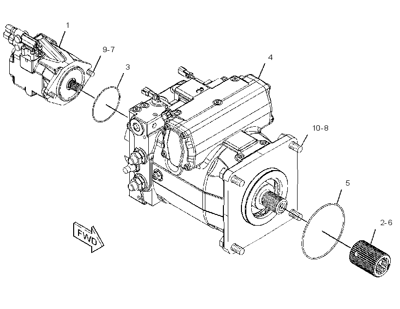 PUMP & MTG GP-AUGER 2635943 CAT