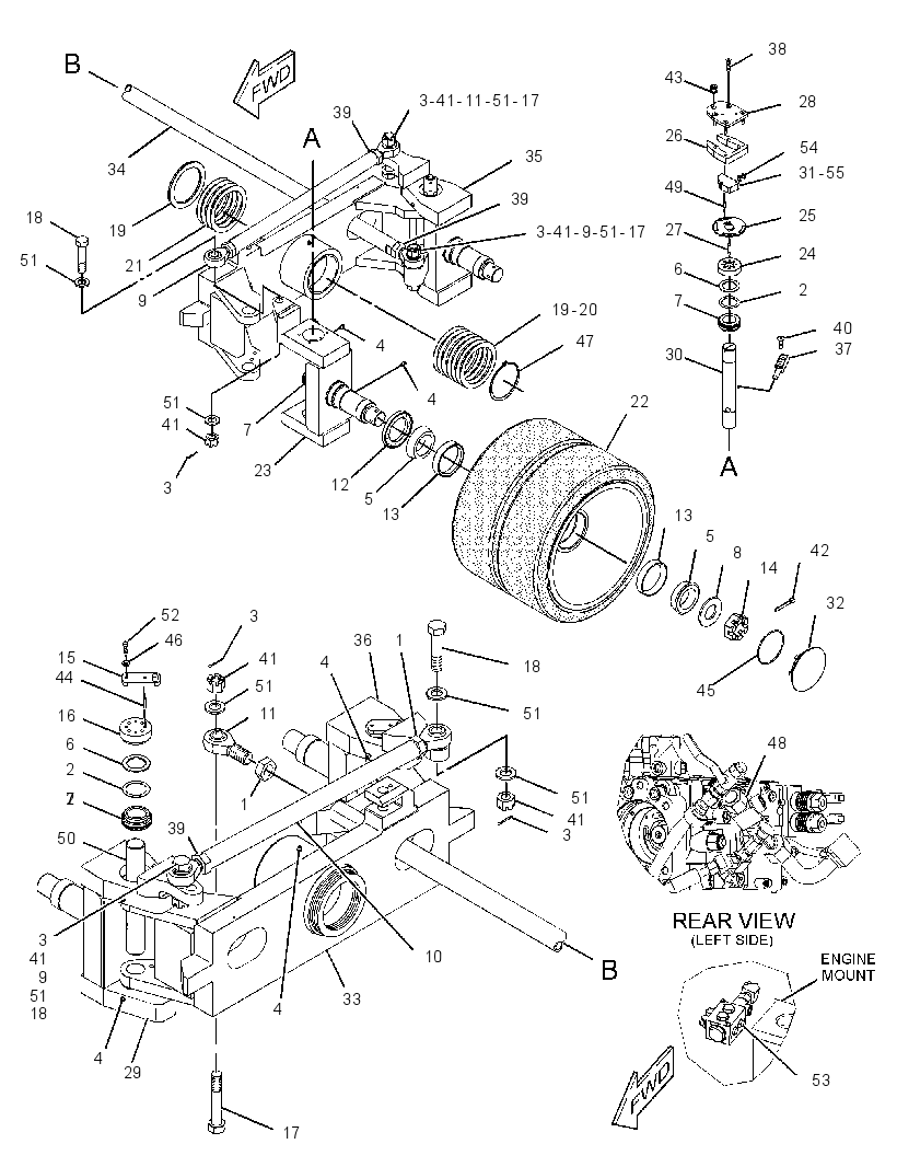 BOGIE GP 2512085 CAT