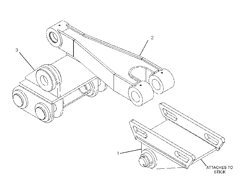 MOUNTING GP-PULVERIZER 2242481 CAT