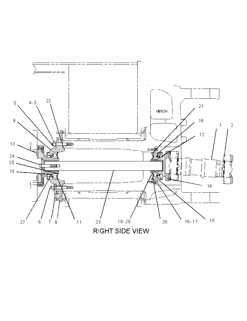 SHAFT GP-HITCH DRIVE 1391879 CAT
