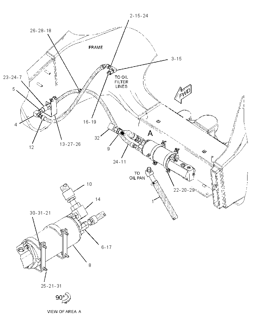 PUMP & LINES GP 2487694 CAT