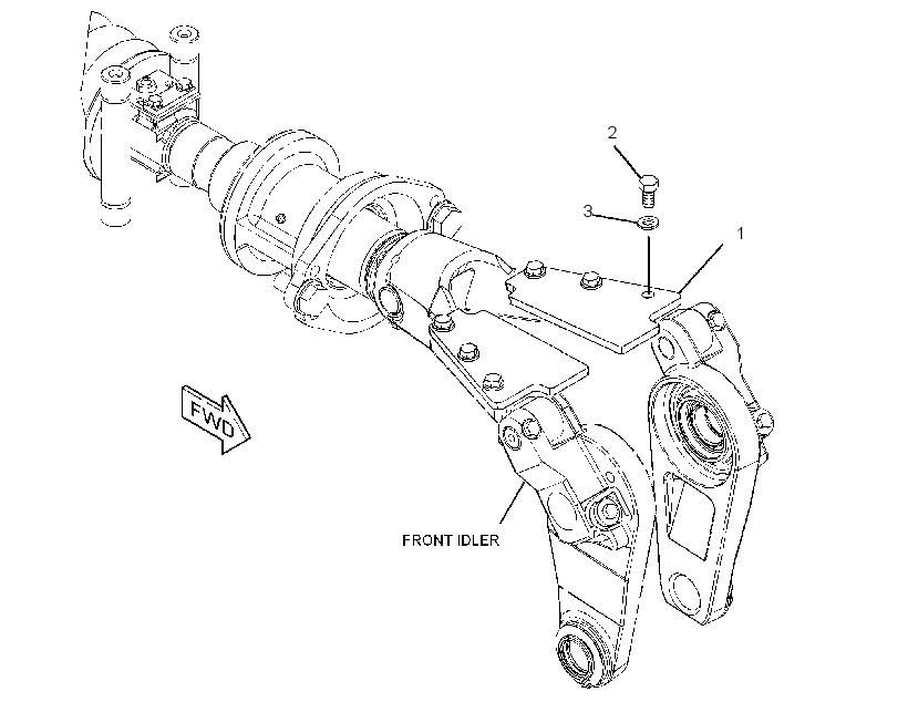 SCRAPER GP-IDLER 2592479 CAT