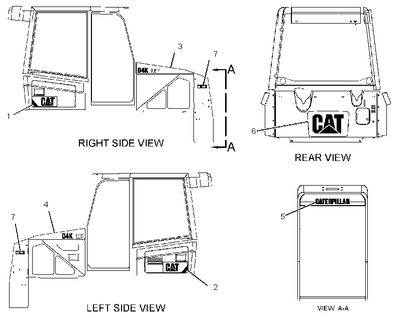 Плёнка 2447485 CAT