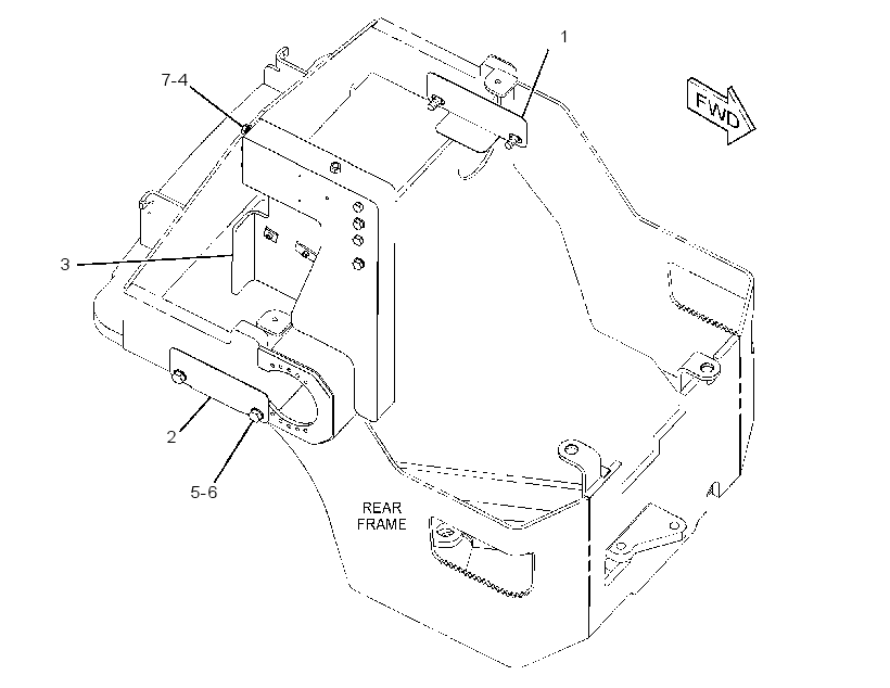 SUPPORT GP-MOTOR 2834561 CAT