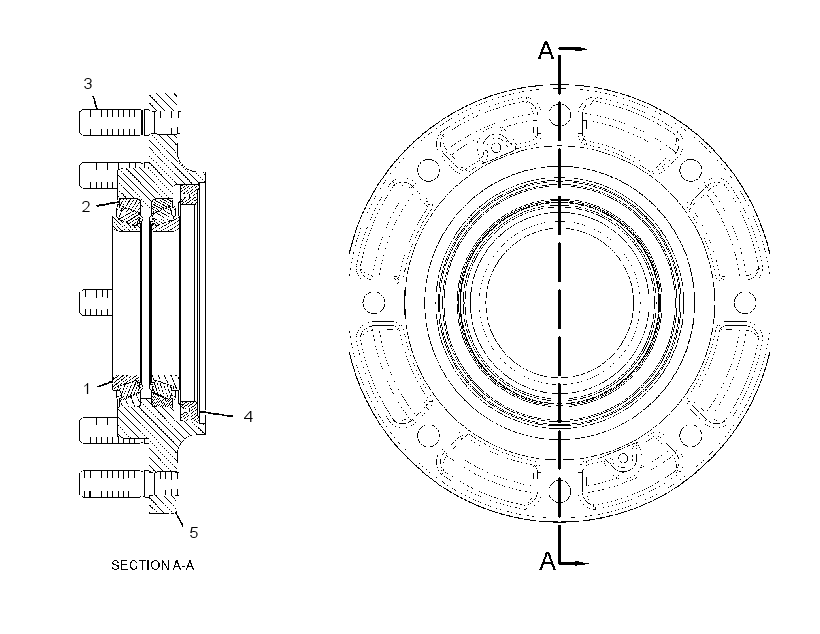 FLANGE GP-WHEEL 2925402 CAT