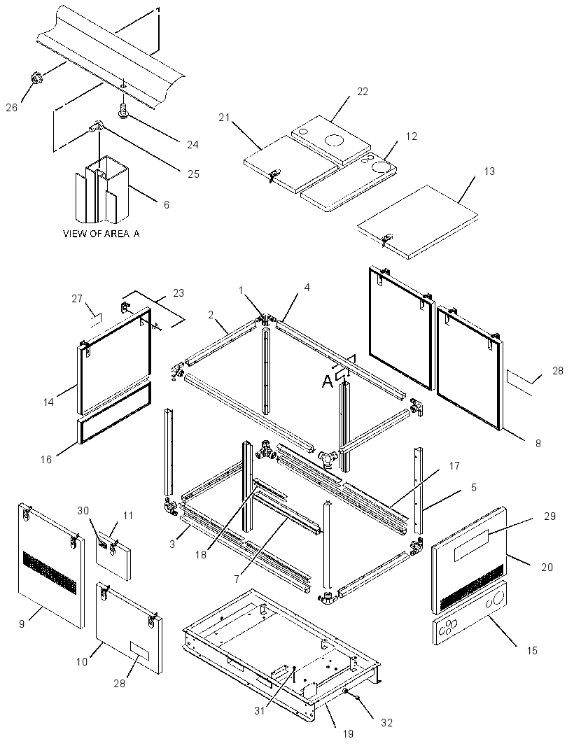 ENCLOSURE AS-GENERATOR 2999310 CAT