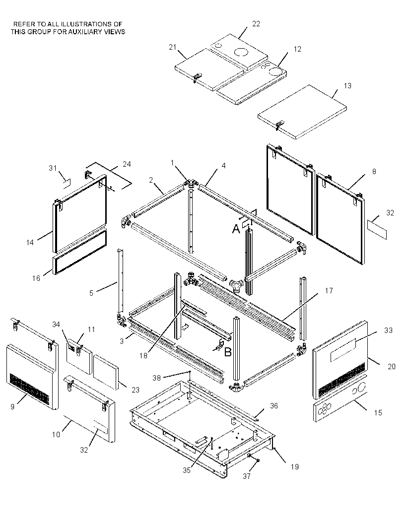 ENCLOSURE AS-GENERATOR 2996930 CAT