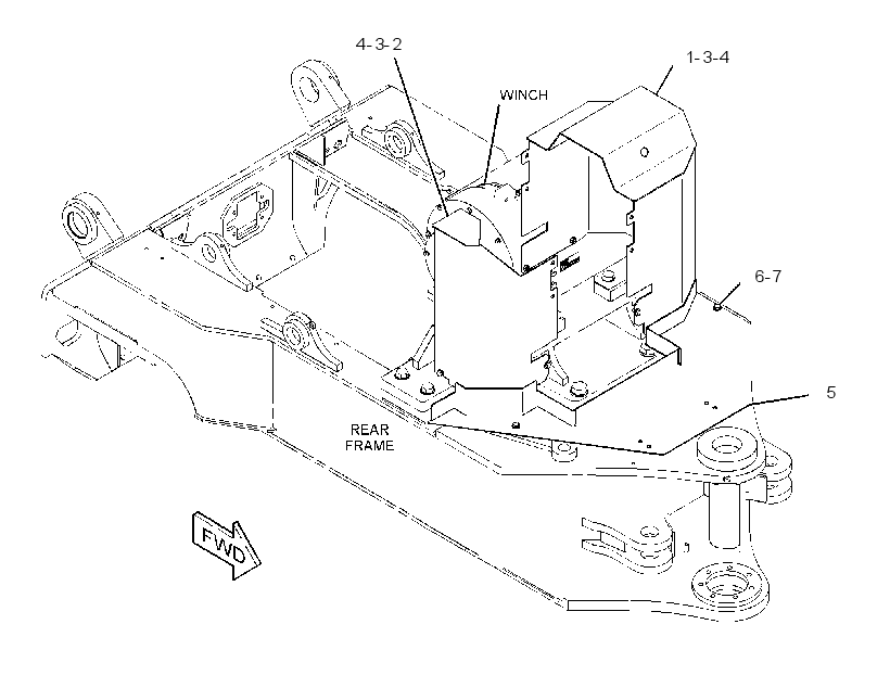GUARD GP-WINCH 2525202 CAT