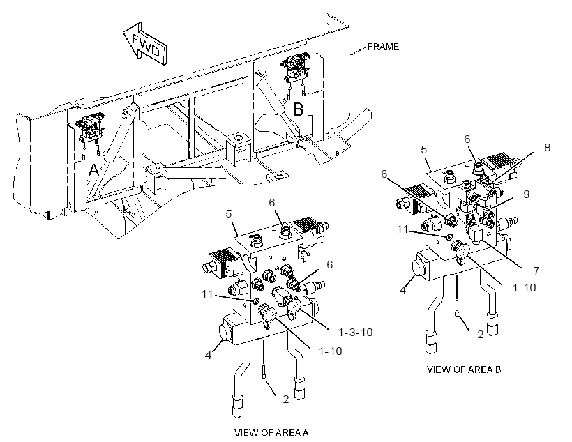 VALVE & MTG GP-COUNTERBALANCE 2707222 CAT