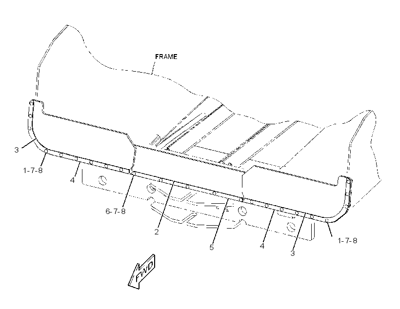FLASHING GP 2792576 CAT